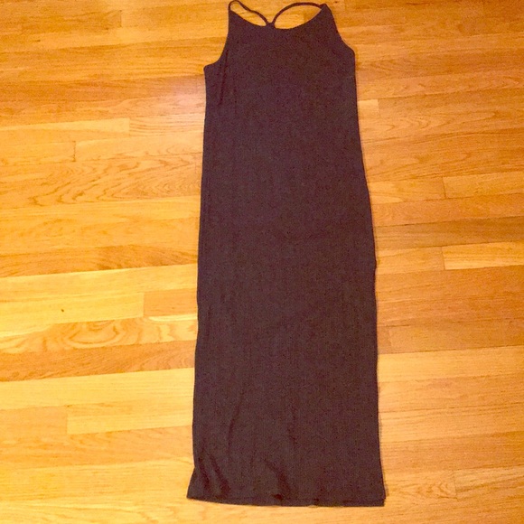 GAP Dresses & Skirts - Gap grey knit ribbed dress